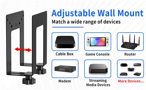 universal cable box mount